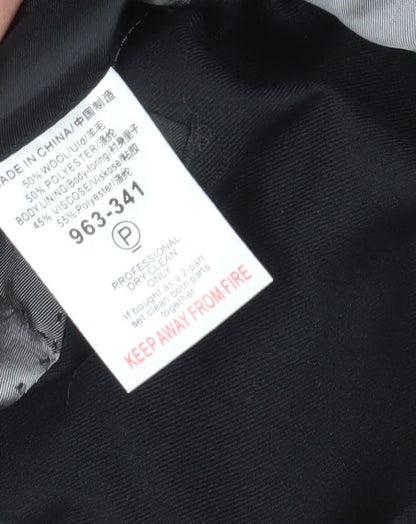 Mens UK Size 42 NEXT Regular Black Suit Jacket