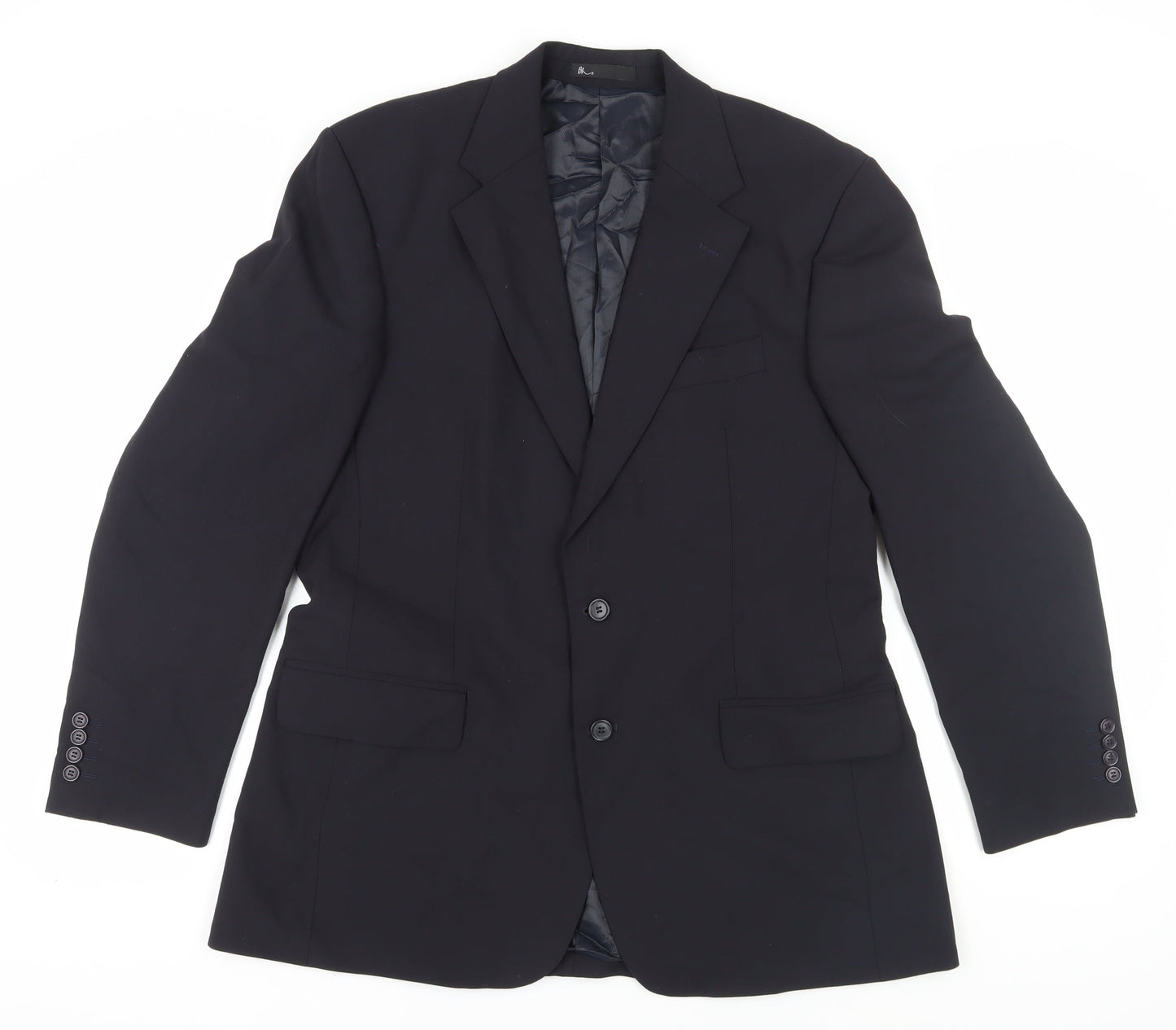 Mens UK Size M BHS Regular Blue Suit Jacket