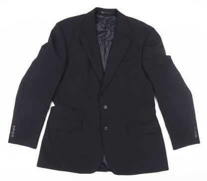 Mens UK Size M BHS Regular Blue Suit Jacket