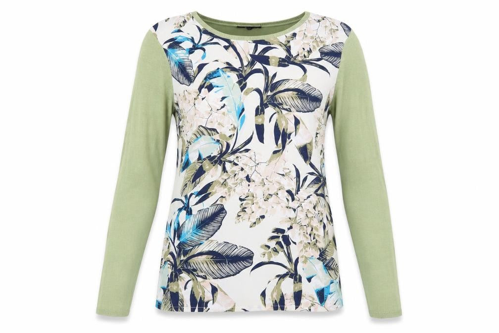 Womens UK Size S Warehouse Multicoloured Basic T-Shirt