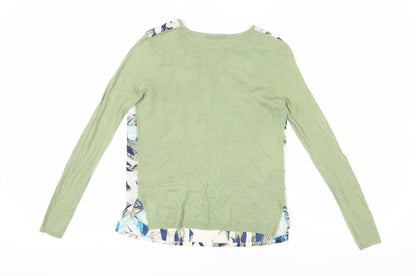 Womens UK Size S Warehouse Multicoloured Basic T-Shirt