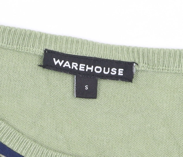 Womens UK Size S Warehouse Multicoloured Basic T-Shirt