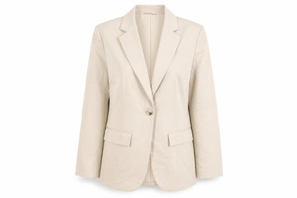 Marks and Spencer Women's Beige Blazer Jacket Size 8