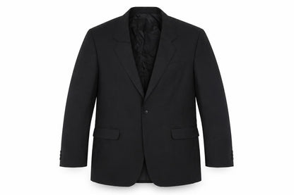 Mens UK Size 44 Varteks Regular Black Suit Jacket
