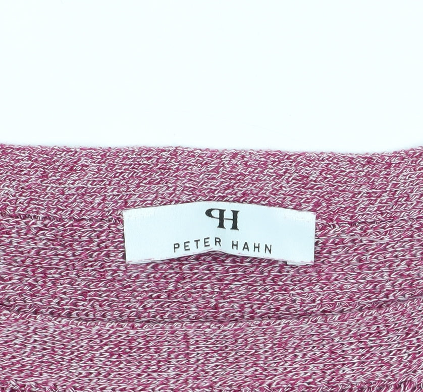 Womens UK Size 10 Peter Hahn Pink Pullover Jumper