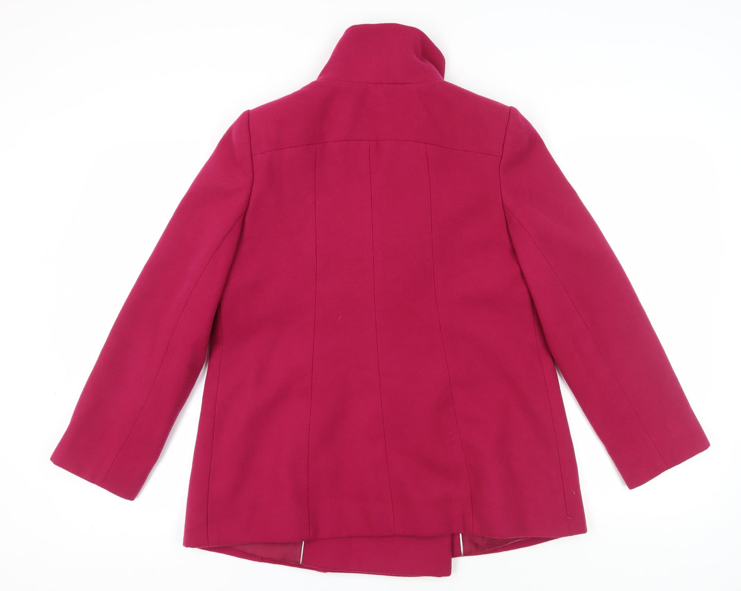 Womens UK Size 10 BHS Pink Pea Coat