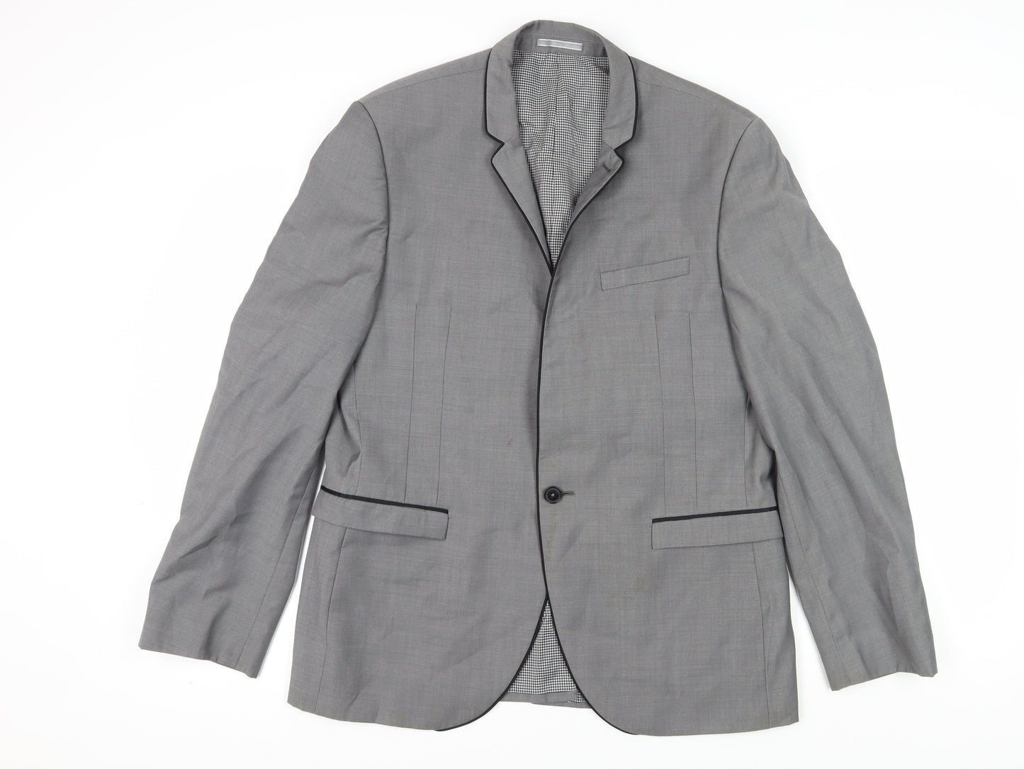Mens UK Size 42 NEXT Regular Grey Suit Jacket