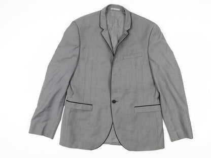 Mens UK Size 42 NEXT Regular Grey Suit Jacket