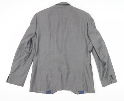Mens UK Size 42 NEXT Regular Grey Suit Jacket