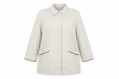 Womens UK Size 18 Holmewood Beige Basic Jacket