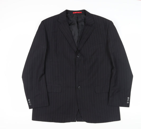 Mens UK Size 44 Burton Regular Black Suit Jacket