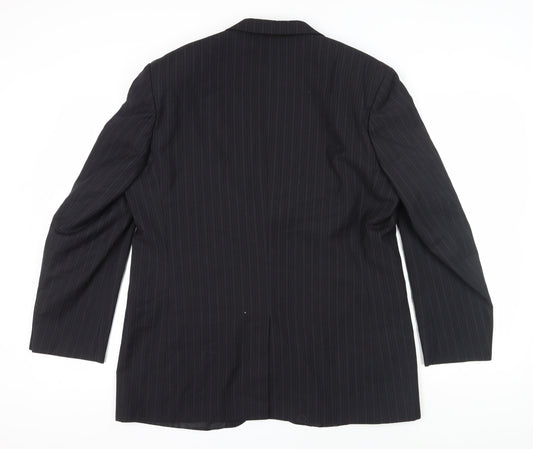 Mens UK Size 44 Burton Regular Black Suit Jacket