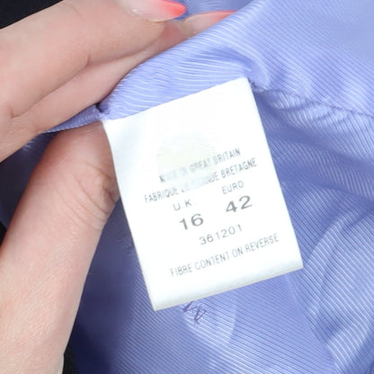 Minuet Women's Black Wool Suit Jacket Size 16