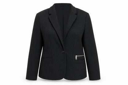 Next Women's Black Blazer UK 14 Regular Formal