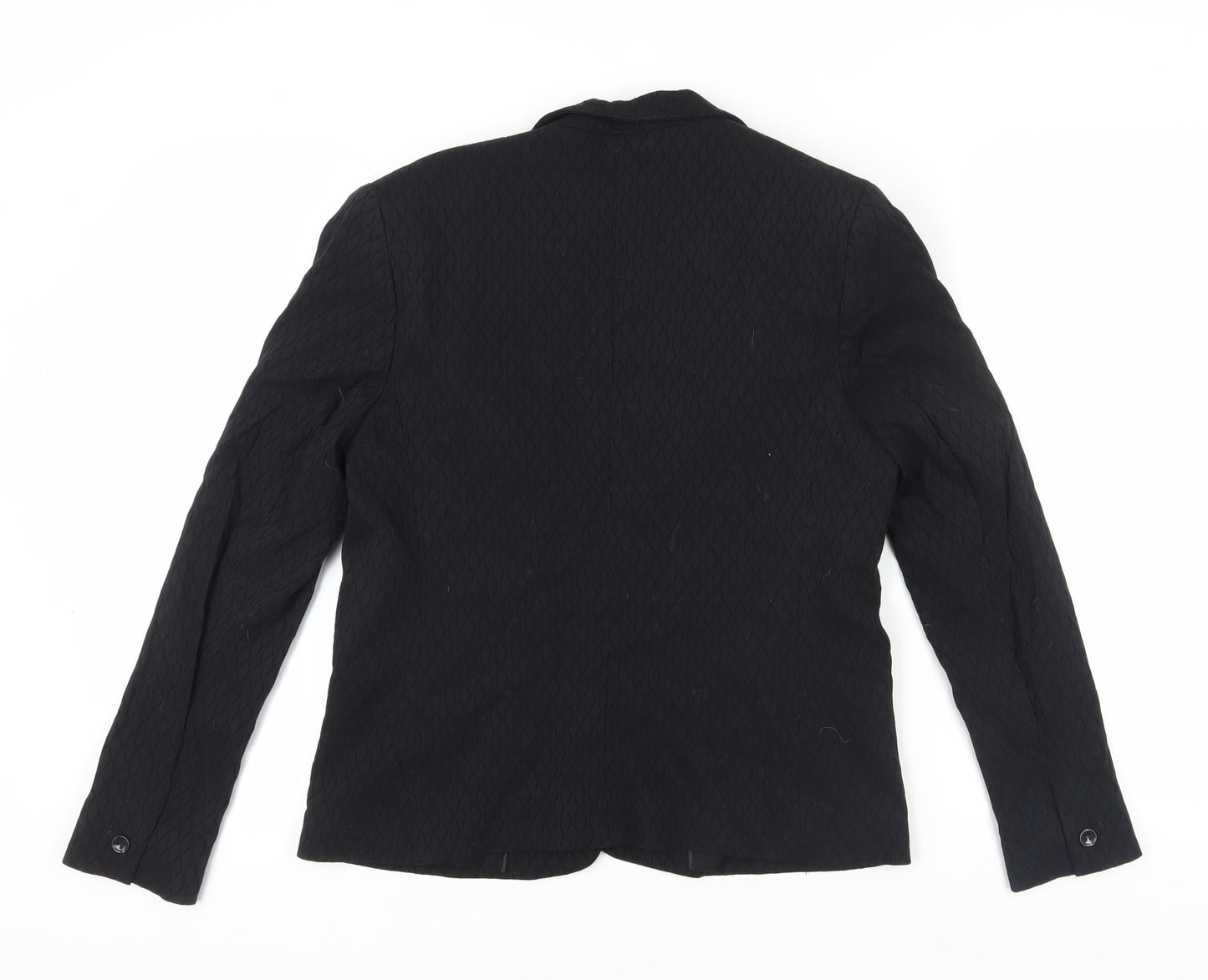 Next Women's Black Blazer UK 14 Regular Formal
