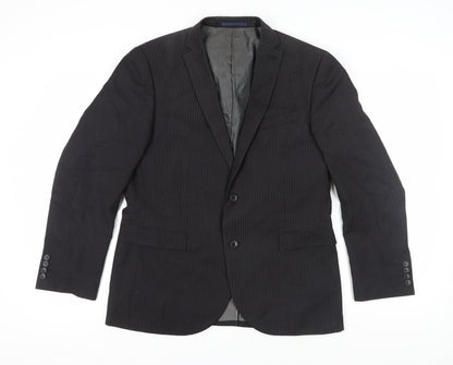 Mens UK Size 42 NEXT Regular Black Suit Jacket