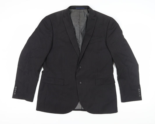 Mens UK Size 42 NEXT Regular Black Suit Jacket