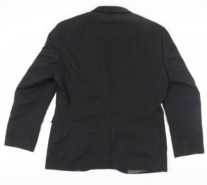 Mens UK Size 42 NEXT Regular Black Suit Jacket