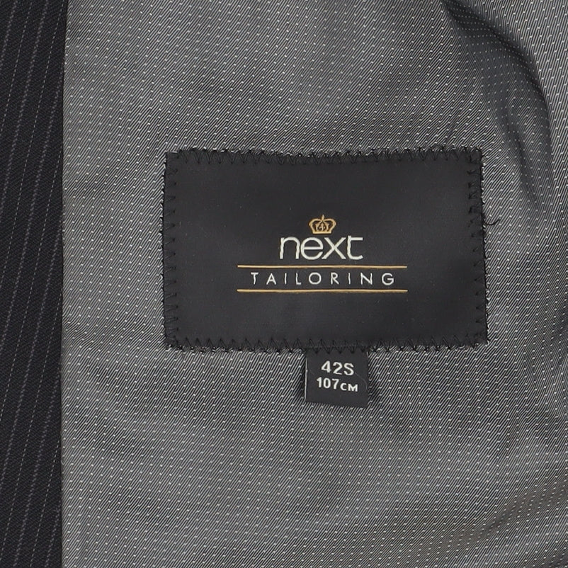 Mens UK Size 42 NEXT Regular Black Suit Jacket