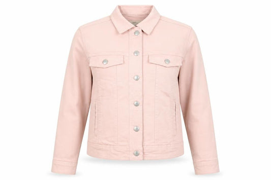 Womens UK Size 8 Threadbare Pink Basic Jacket