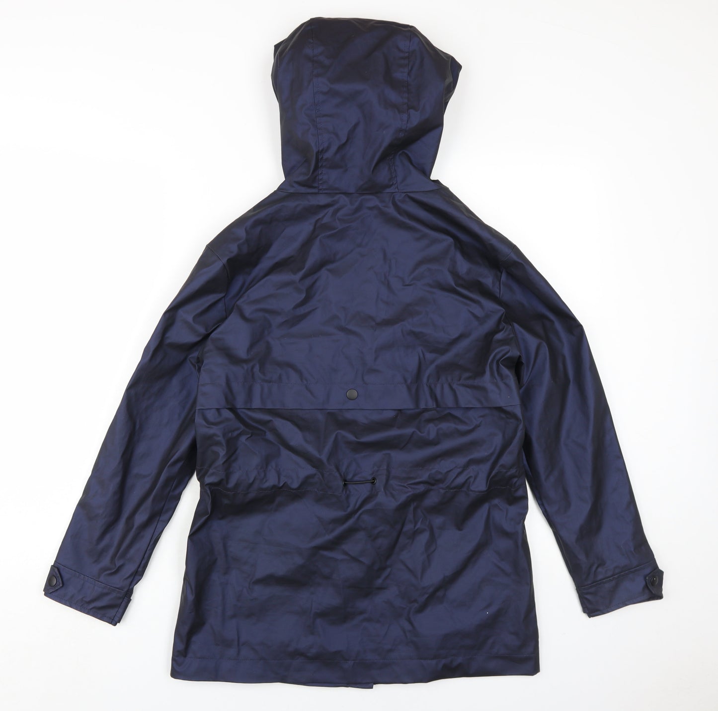 Womens UK Size 8 Plus NEXT Blue Parka Coat