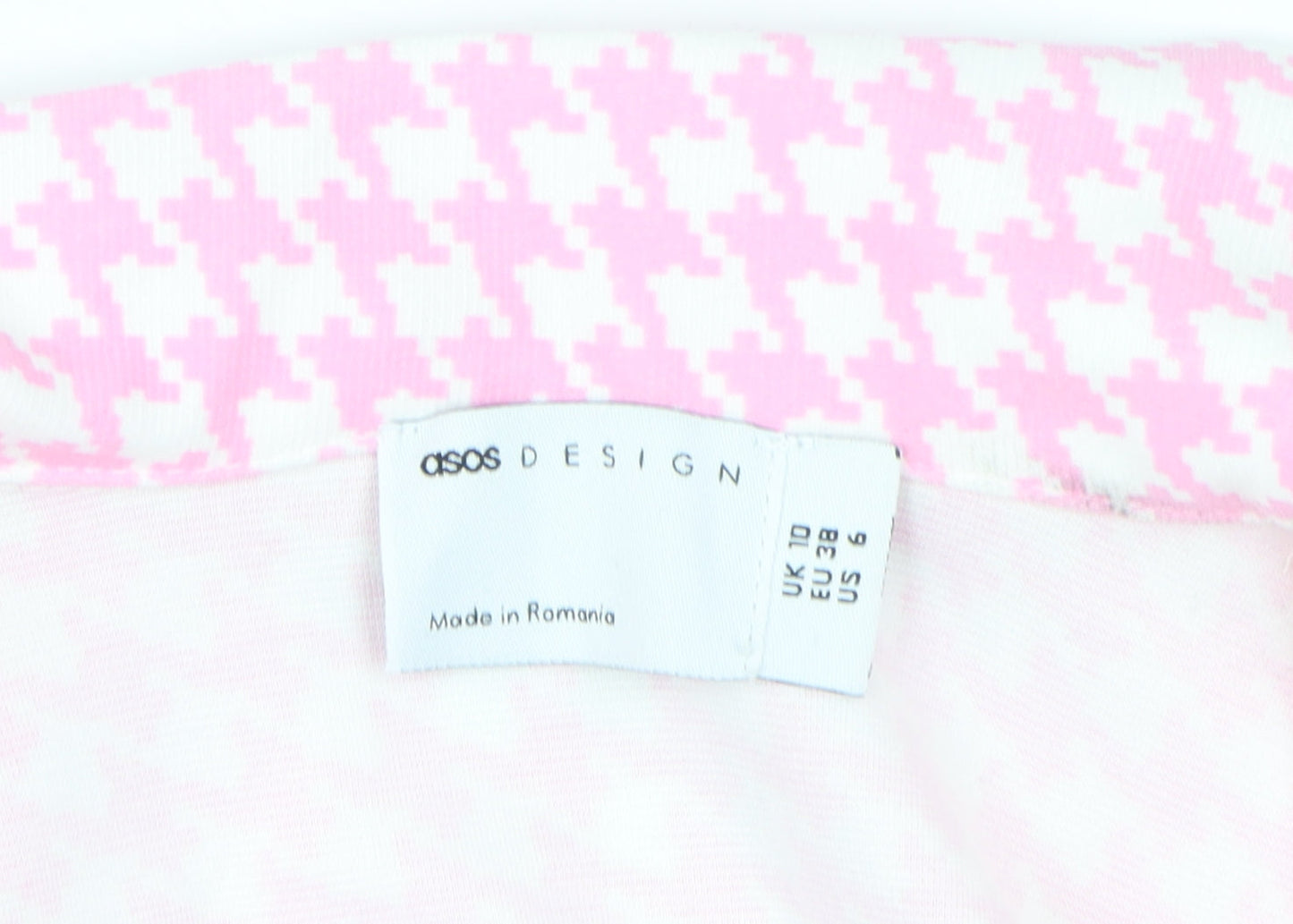 Womens UK Size 10 ASOS Pink Basic Jacket