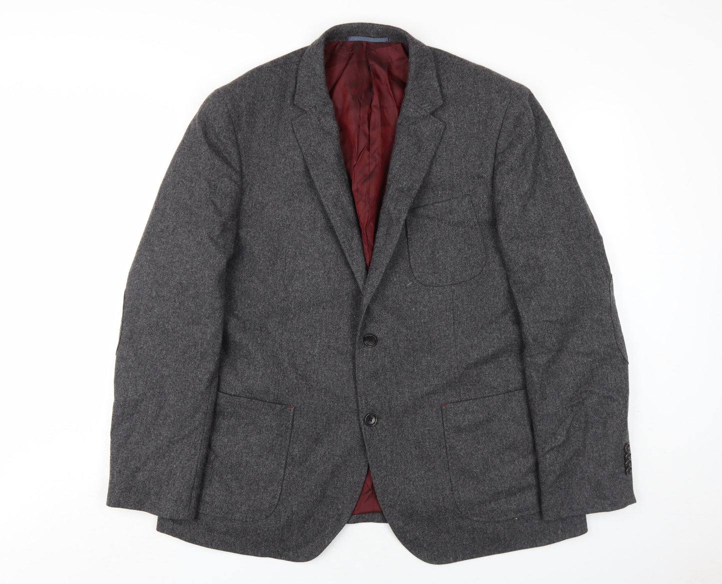 Mens UK Size 44 Marks and Spencer Regular Grey Suit Jacket