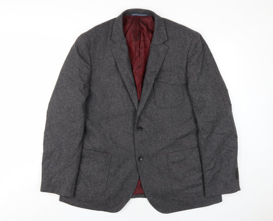Mens UK Size 44 Marks and Spencer Regular Grey Suit Jacket