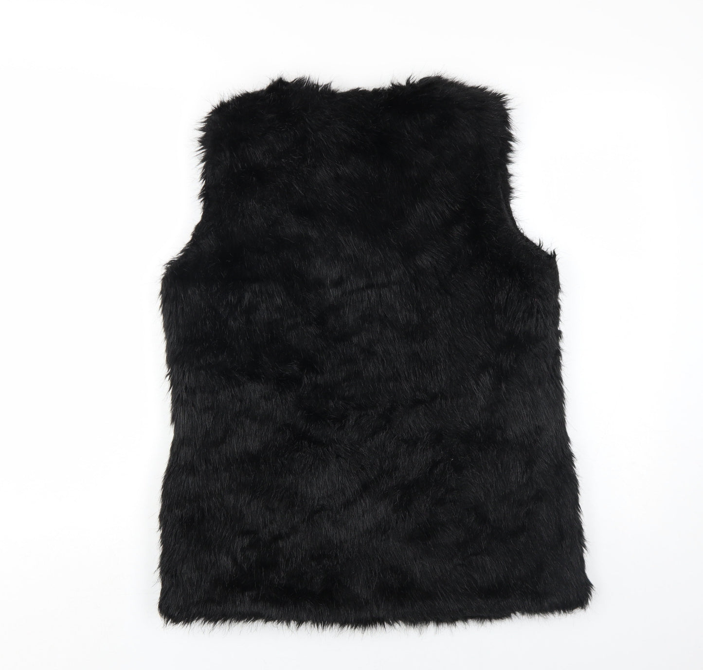 Malvin Women Black Gilet Size 10 Casual Sleeveless