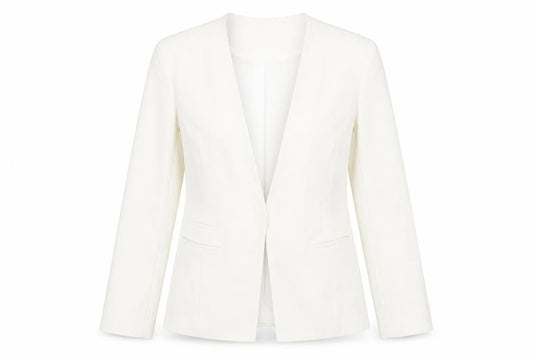 Womens UK Size 12 Wallis Ivory Basic Jacket