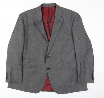 Mens UK Size 48 Marks and Spencer Regular Grey Suit Jacket
