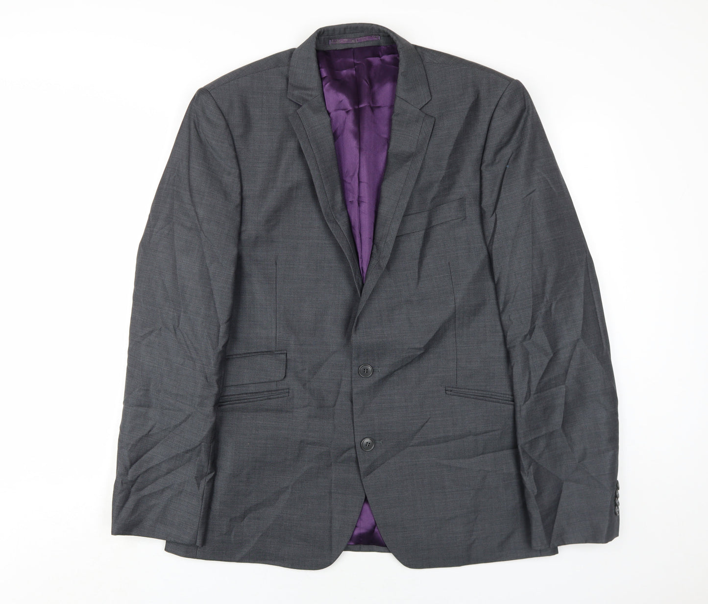 Mens UK Size 42 John Lewis Regular Grey Suit Jacket