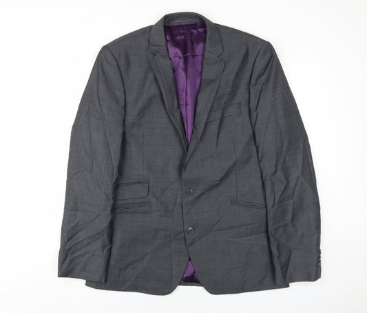 Mens UK Size 42 John Lewis Regular Grey Suit Jacket