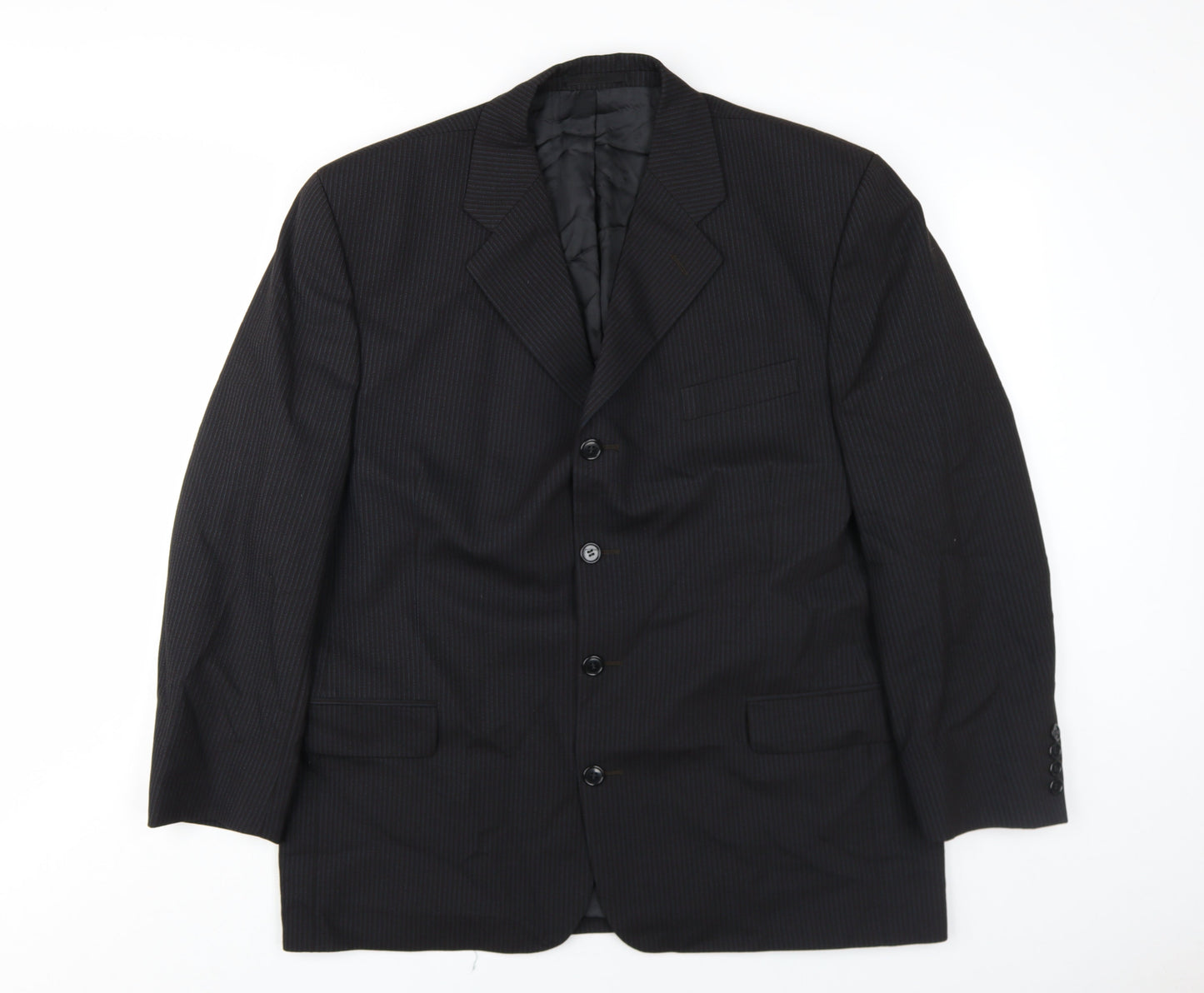 Mens UK Size 44 Daniel Hechter Regular Black Suit Jacket