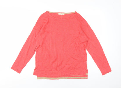Womens UK Size 10 White Stuff Pink Jumper Jumper