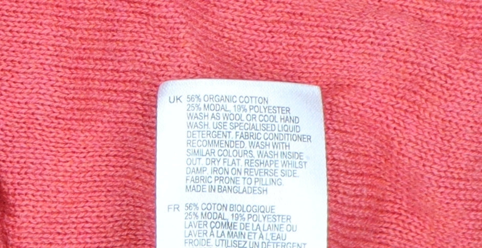 Womens UK Size 10 White Stuff Pink Jumper Jumper
