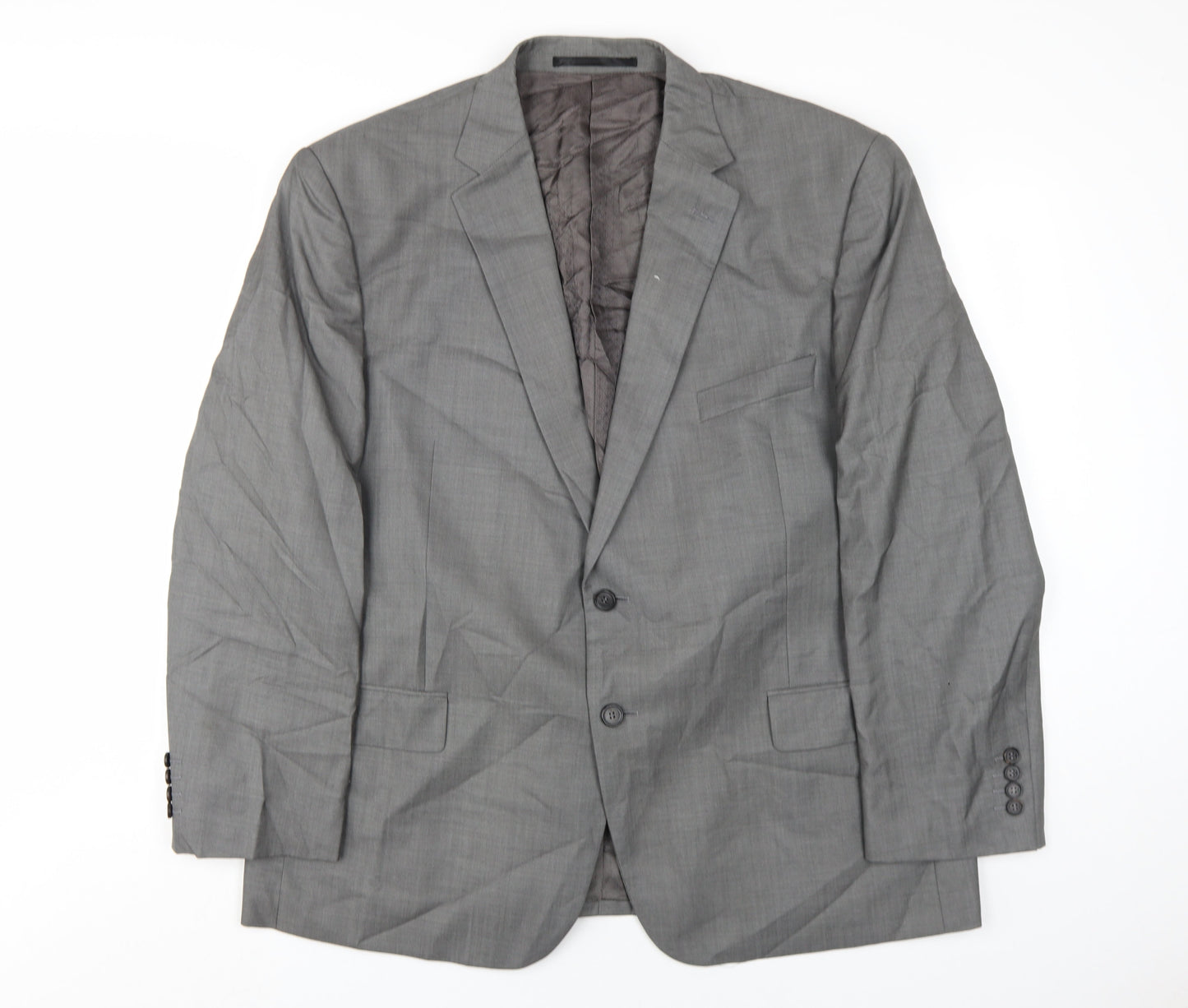 Marks and Spencer Men's Grey 46 Short Suit Jacket