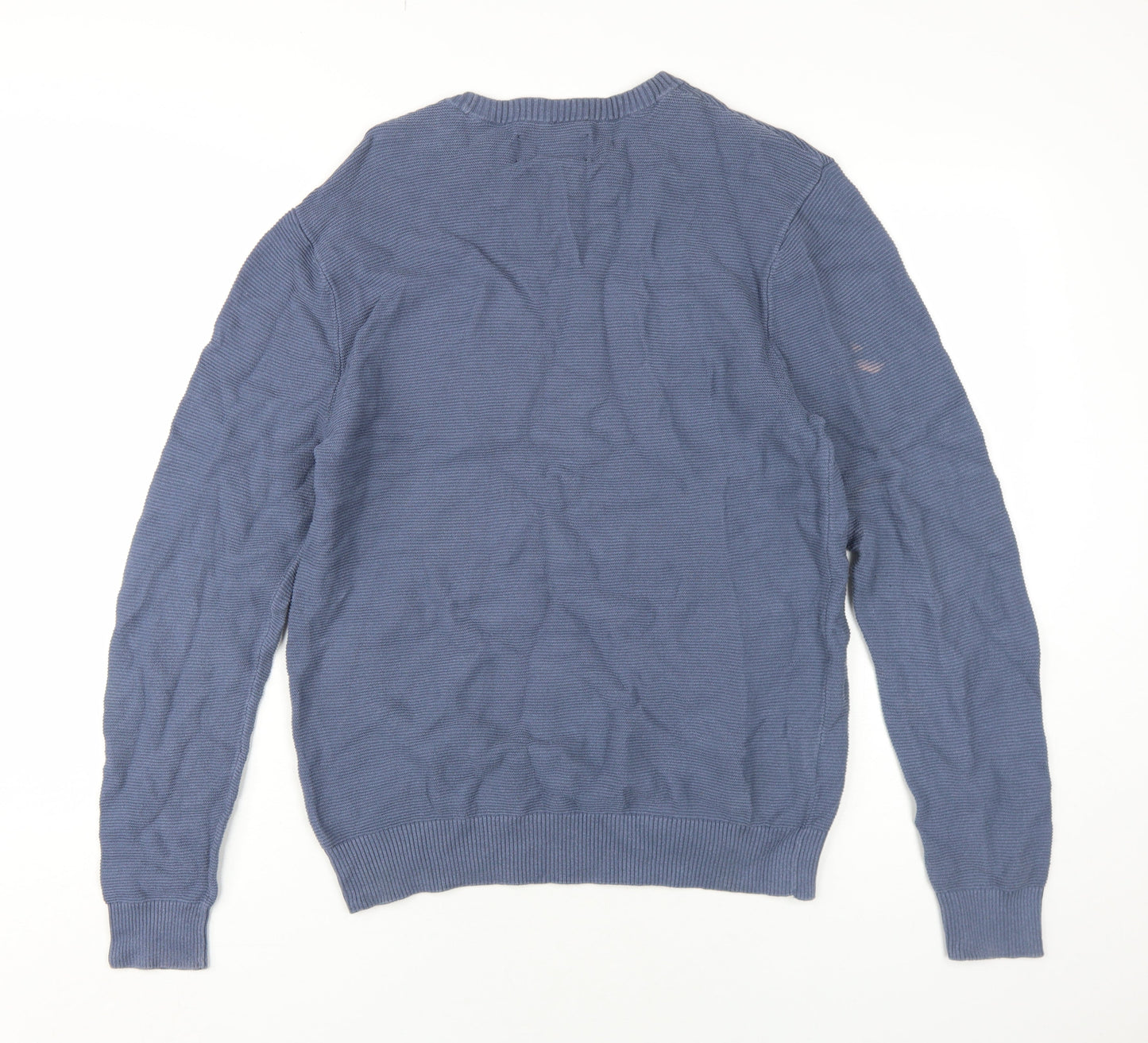 Penguin Men's Blue M Knit Pullover Jumper, Classic Style