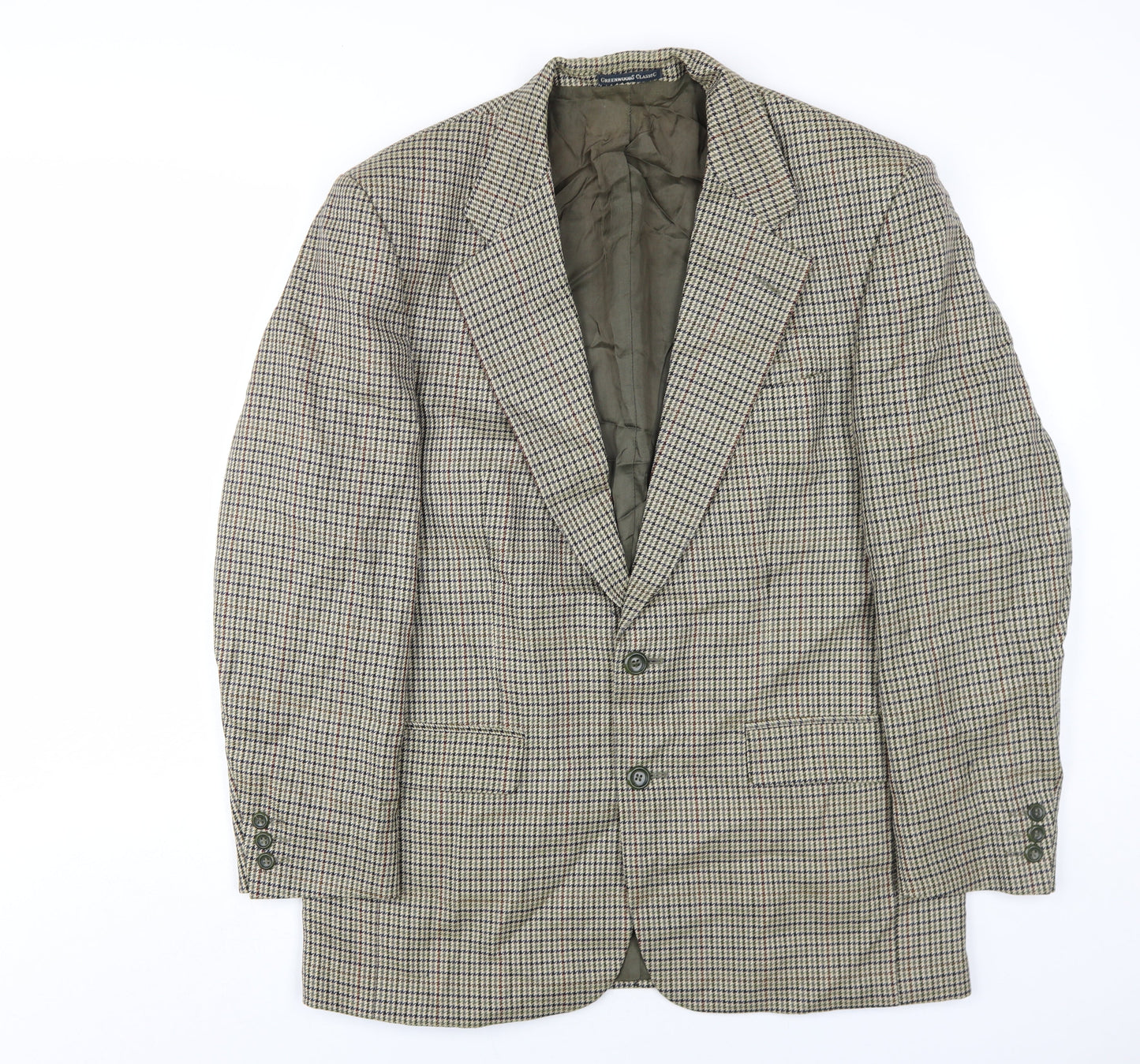 Mens UK Size 40 Greenwoods Regular Brown Suit Jacket