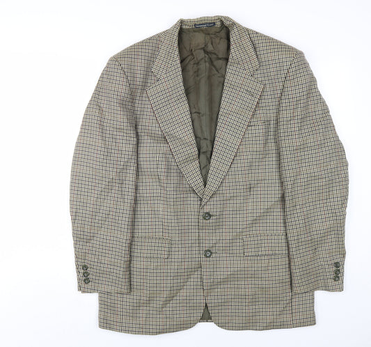 Mens UK Size 40 Greenwoods Regular Brown Suit Jacket