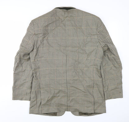 Mens UK Size 40 Greenwoods Regular Brown Suit Jacket