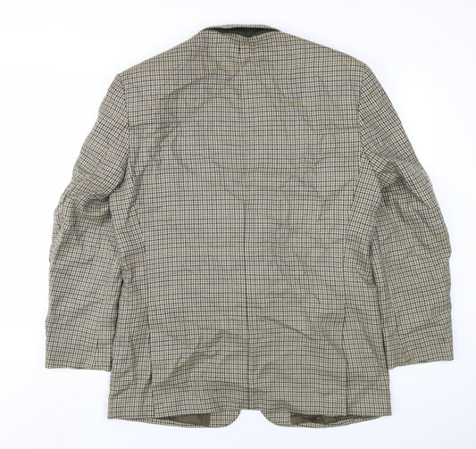 Mens UK Size 40 Greenwoods Regular Brown Suit Jacket