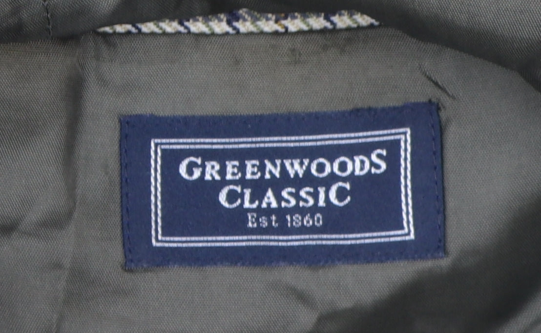 Mens UK Size 40 Greenwoods Regular Brown Suit Jacket