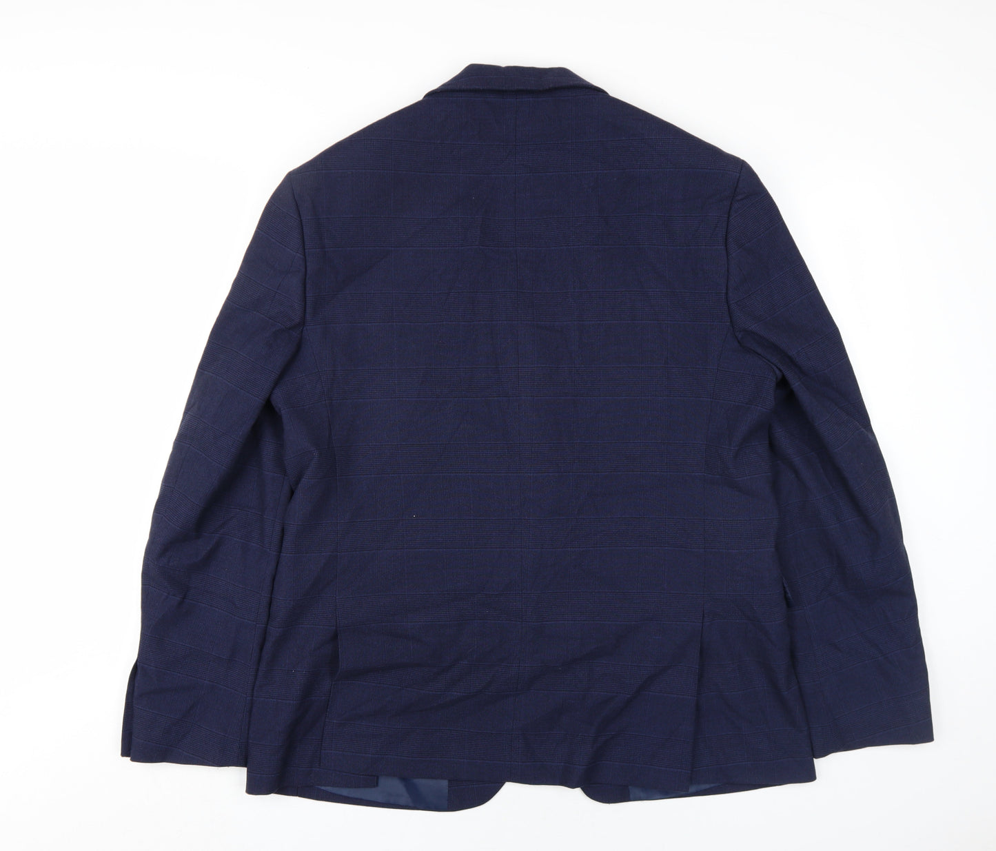 Mens UK Size 44 Moss Regular Blue Suit Jacket