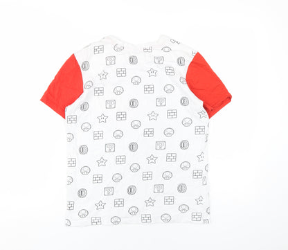 Super Mario Boys Red Graphic T-Shirt 13-14 Years