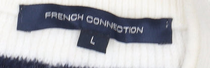 Womens UK Size L French Connection Multicoloured Pullover Jumper