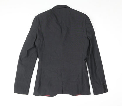 Mens UK Size 36 NEXT Regular Black Suit Jacket