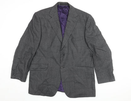 Mens UK Size 42 Marks and Spencer Regular Grey Suit Jacket