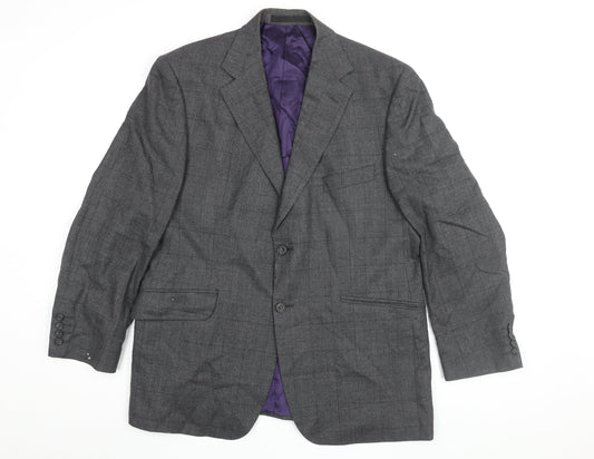 Mens UK Size 42 Marks and Spencer Regular Grey Suit Jacket