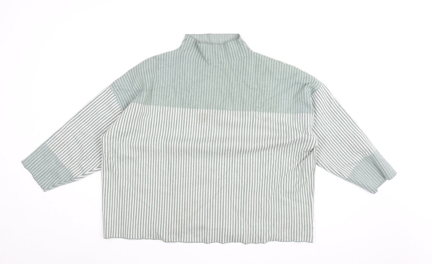Womens UK Size 26 Rachel Zoe Green Pullover Jumper